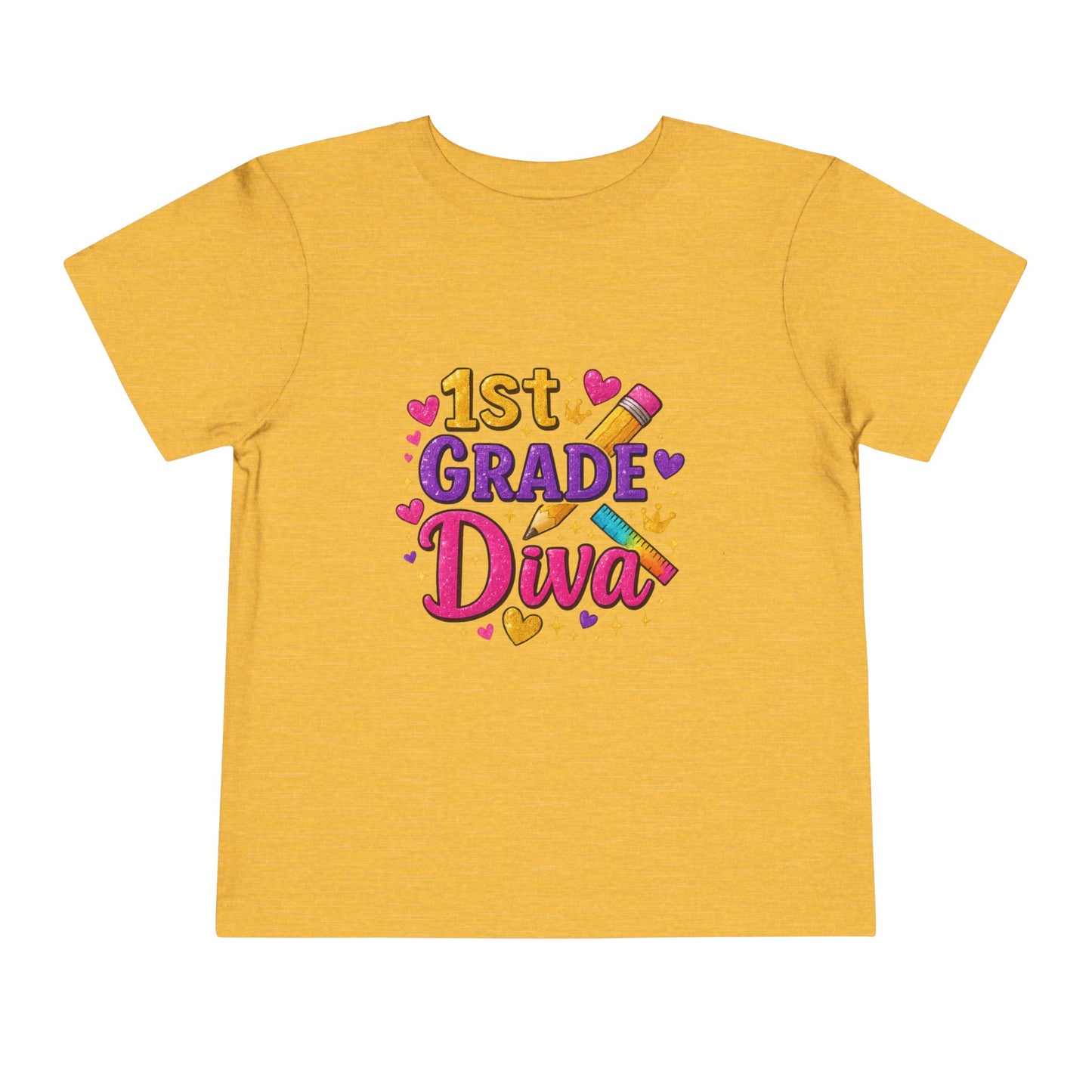 Copy of Happy First Day of School Toddler Tee, Kids School Shirt, Back to School Outfit, Rainbow Graphic Tee, Toddler Gift