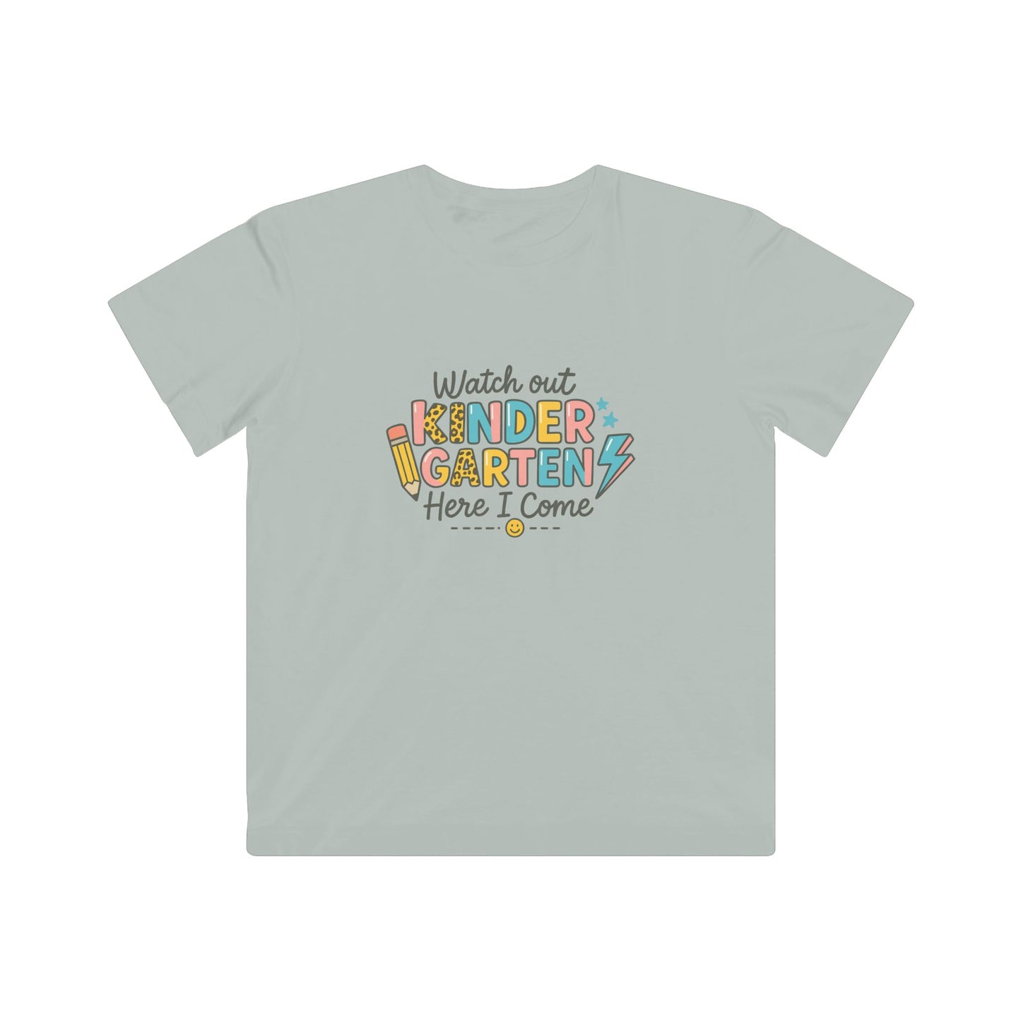 Kids Kindergarten Tee, Back to School T-Shirt, Fun Kids Apparel, First Day of School, Gift for New Students