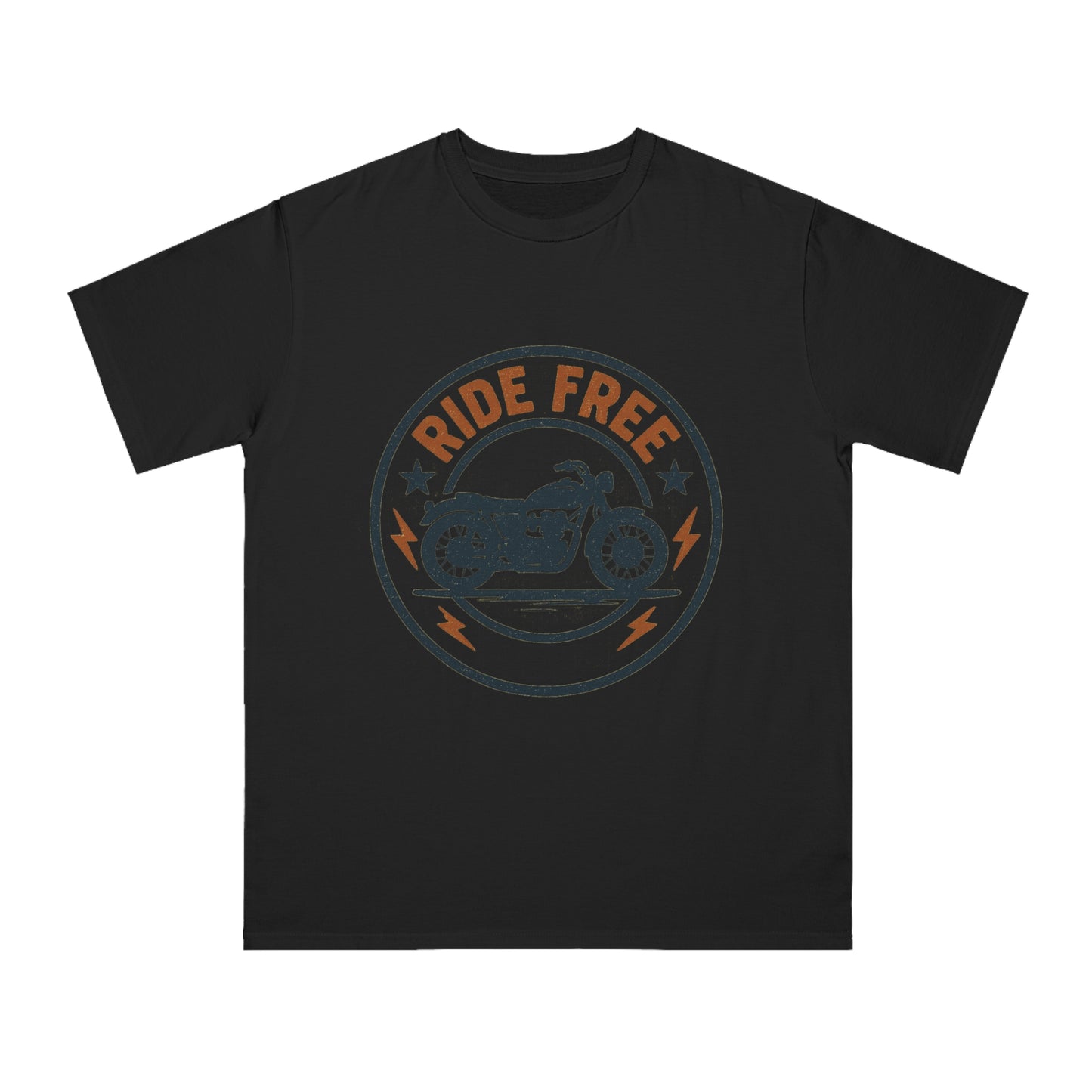 Organic unisex pixel T-shirt, eco-friendly, tech gift.